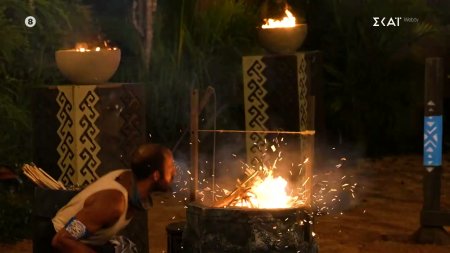 Ο Γιάννης Ρέβης και ο Χρήστος Μυλωνάς μάχονται για την παραμονή τους στο Survivor