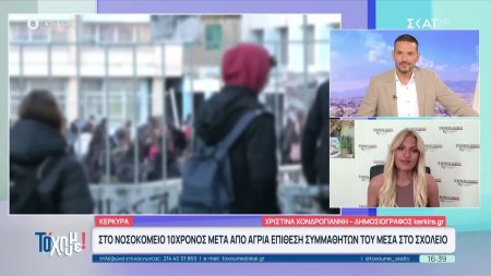  Κέρκυρα: Στο νοσοκομείο 10χρονος μετά από άγρια επίθεση συμμαθητών του μέσα στο σχολείο 