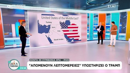 Κοντά σε συμφωνία ΗΠΑ-Ιράν: Απομένουν λεπτομέρειες υποστηρίζει ο Τραμπ