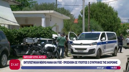 Διπλό φονικό στο Αίγιο: Νεκροί μάνα και γιος - Προσήχθη ο σύντροφος της μητέρας – Όλα τα νεότερα 