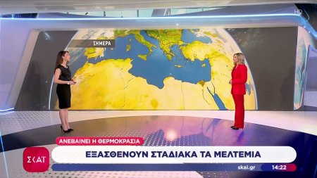 Εξασθενούν σταδιακά τα μελτέμια, ανεβαίνει η θερμοκρασία 