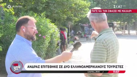 Αυτόπτης μάρτυρας για την επίθεση με μαχαίρι στην Ακρόπολη