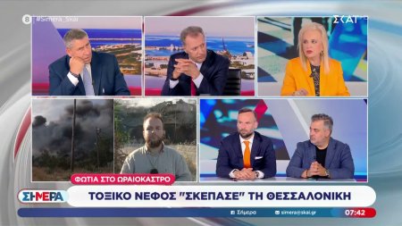 Μ. Παγώνη για τοξικό νέφος: «Προσοχή στις ομάδες υψηλού κινδύνου»