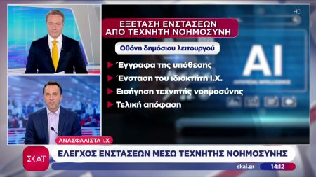 Ανασφάλιστα Ι.Χ.: Έλεγχος ενστάσεων μέσω τεχνητής νοημοσύνης