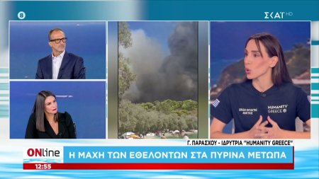 Η μάχη των εθελοντών στα πύρινα μέτωπα 