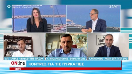 Πολιτικές κόντρες για τις πυρκαγιές - Ο χρόνος μετρά αντίστροφα για τις εξαγγελίες της ΔΕΘ