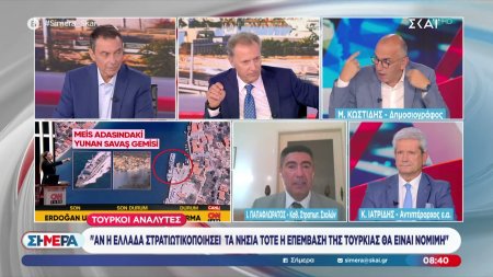 Ι. Παπαφλωράτος και Κ. Ιατρίδης σχολιάζουν τις τελευταίες εξελίξεις στα ελληνοτουρκικά