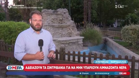 Ιός Δυτικού Νείλου: Αδειάζουν τα σιντριβάνια για να μην υπάρχουν λιμνάζοντα νερά